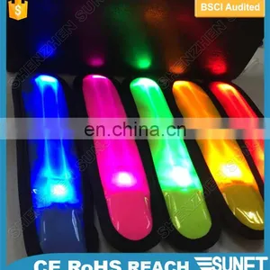 High Quality Night Cycling Jogging Running Flashing Reflective Led Safety Armband thumbnail-2