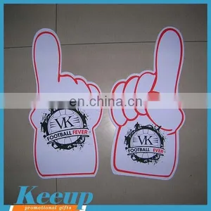 Most Popular Fans Items Giant Wave Foam Finger Cheering Hands Foam Hand Sponge Hand Foam Finger thumbnail-4