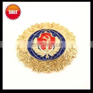 2016 High Quality Large Custom Metal Army Cap Badge thumbnail-1