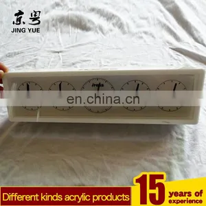 Factory Custom White Pmma Plexiglass Watch Display Case Acrylic Watch Display Box thumbnail-1