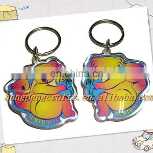 Koala Shaped Plastic Keychain thumbnail-1