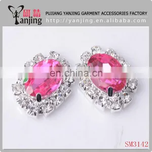 Wholesale Zinc Alloy Crystal Rhinestone Button thumbnail-1