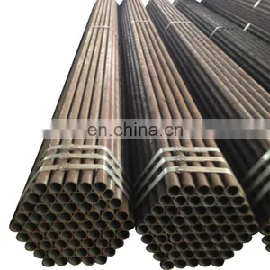Astm 16Mn Q345 Schedule 40 Carbon Erw Steel Pipe Carbon Steel Erw Steel Pipe for Construction thumbnail-1