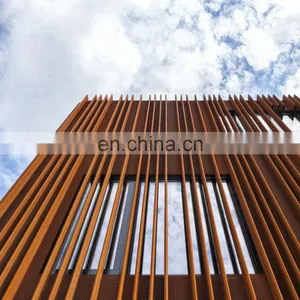 High Quality Corten Steel Garden Fence thumbnail-6