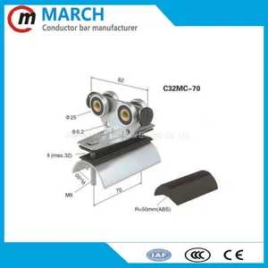 High Quality C30 C32 C40 C63 Crane Cable Trolleys Festoon System thumbnail-3