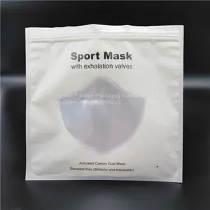 Chinese Manufacturer Produces Zipper Plastic PE Bag for Face Shield Gasket thumbnail-1