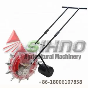 Single Row Hand Push Multi Purpose Seeder +86-18006107858 thumbnail-2
