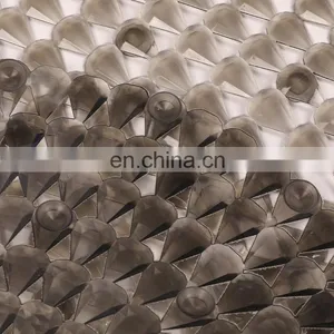 High Quality Customized Comfortable Safety Clear Non-slip Plastic PVC Bathroom Tub Floor Antislip Kids Bath Mat thumbnail-2