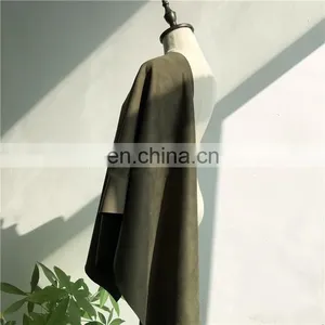 Polyester 75D*225D Knitted Weft Suede Fabric For Clothing thumbnail-3
