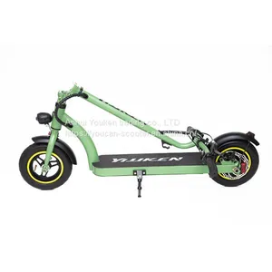 2020 Hot Selling Youcan 5.0 Lithium Battery 36v 10Ah 350w 12 Inches Steel Frame Easy Folding Electric Scooter thumbnail-4