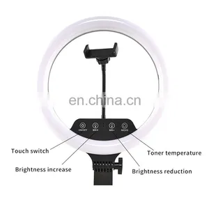 12 Inch Ring Anchor Live Fill Light Photo Camera Makeup Beauty Lighting Lamp Photography Soft Light Shooting Lamp thumbnail-2