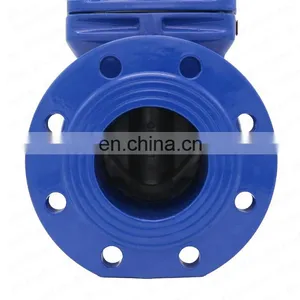 Bundor DIN F4 Ductile Iron Non Ring Steam Soft Seal 4 Inch 100mm Gate Valve thumbnail-4
