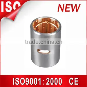 Bimetal Bronze Steel Hardened Bushing,sleeve Sliding Bearing Aumimum Bushing thumbnail-1