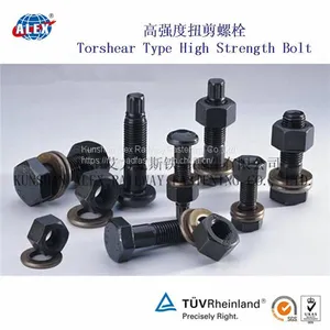 Sets Of Tension Control Bolt Hexagon Nuts and Plain Washer For Steel Strure thumbnail-4