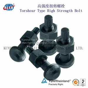 Sets Of Tension Control Bolt Hexagon Nuts and Plain Washer For Steel Strure thumbnail-3