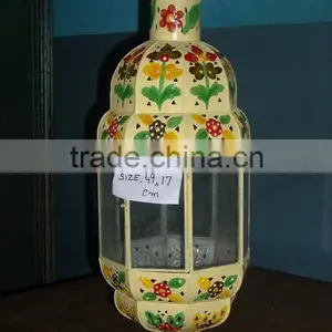 Unique T Lite Metal Garden Lantern thumbnail-1