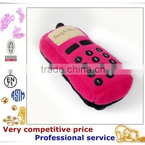 Factory Promotion Custom Made Plush Pet Products Dog Ring Toy thumbnail-3