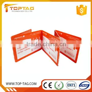 ISO18000-6C Printable Uhf Rfid Thermal Paper Cards Alien H3 H4 Impinj thumbnail-3