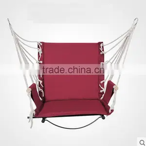 Cotton Hanging Hammock Swing Chair thumbnail-1
