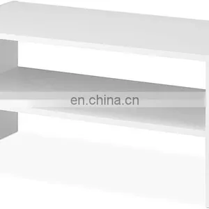 Wholesale Modern Indoor Wood Living Room Bathroom Storage Shelf Wooden 2 Tier Shoe Racks thumbnail-3