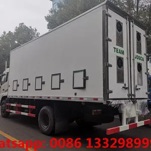 Dongfeng Tianjin 5.8m Length Day Old Chick Transported Truck for 40,000 Day Old Chicks Broilers for Sale thumbnail-3