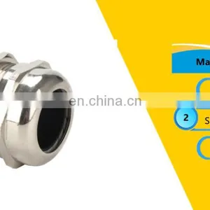 China Manufacturer Direct Certification Grade Single Packing Nickel Plated Waterproof Cable Sealing Sleeve thumbnail-4