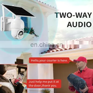 4G SIM CARD Network Solar Power 1080P Video Recoder Surveillance Wireless H.265 Wifi Cctv Outdoor Battery Camera PTZ IP Camera thumbnail-5
