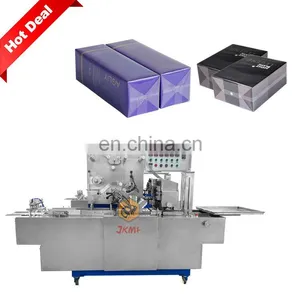 Automatic 3D Cellophane Perfume Box Packaging Machine With Cellophane Bags for Cigarettes Packaging Machine thumbnail-1