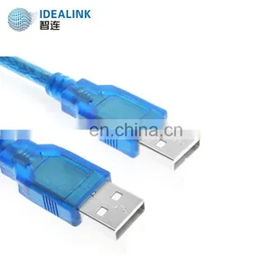 Factory Specializing Made Male to Male Usb Cable , 15 m Blue Cable Usb thumbnail-1
