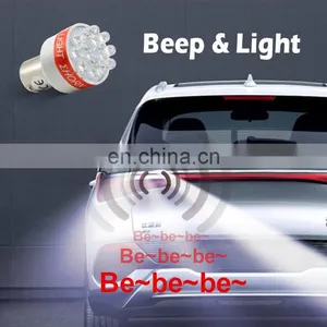 DC 12v / 24v 105dB Warming Sound Tail Light Car Backup Alarm Reverse Light Universal thumbnail-3