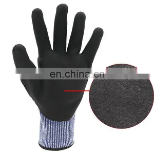 Nitrile Cut Resistant TPR Architecture Industrial Gloves Anti Impact Safety Cut5 Mechanical Work Glove thumbnail-3