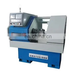 Siemens 808DA Cnc Flat Bed Lathe CK6132x500 With High Precision thumbnail-1