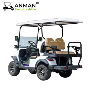 4 Passenger Sightseeing Car Tour Club Car Electric Golf Cart 4 Seats thumbnail-2