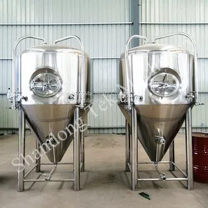 Stainless Steel Cooling Jacketed Insulated Isobaric 2000L Beer Fermenter thumbnail-2