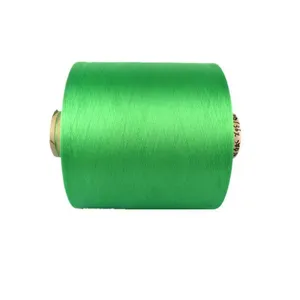 Popular Good Evenness Sustainable 100% Polyester Yarn for Weaving Knitting thumbnail-5