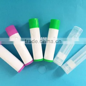 Round Plastic Lip Balm Container,Plastic Lip Balm Stick Container 5g thumbnail-1