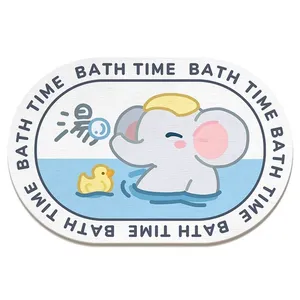 Custom Size Absorbent Diatomite Stone Shower Bathroom Mat Oem Odm Factory thumbnail-1