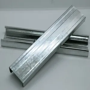 Galvanized Light Steel Keel Ceiling U Hanger Furring Channel for Drywall Partition thumbnail-2
