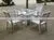Outdoor Synthetic Rattan Sofa Dining Set With Parasol PE Wicker Pool Furniture thumbnail-6