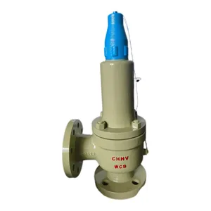 DN40 Cast Iron Carbon Steel A48Y-16C Spring Type Full Open Flange Safety Valve for Steam Applications thumbnail-1