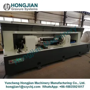 HJ Laser Engraving Machine for Gravure Cylinder Embossing Cylinder thumbnail-1