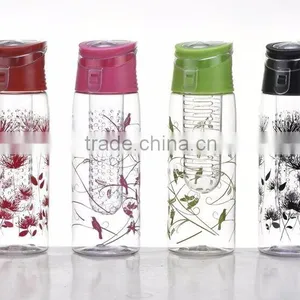 New Style Leak Proof Water Bottle With Fruit Infuser thumbnail-1