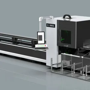Fiber-optic Technology Laser Cutting Machine Can Cut Metal Plates as Copper Plate, Steel Plate, Aluminum Plate, ZL3015/3515/4015 thumbnail-2