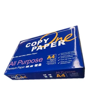 White A4 Size Print Copy Paper A4 80Gsm Writing Office Paper for School Office thumbnail-4
