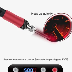 DES S70/S100/S130(70/100/130W) Digital Soldering Iron | 3s Fast Heating, Precise Temp Control, ESD Safe, Smart Energy-saving Sleep thumbnail-4