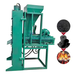 High Performance Shisha Hookah Charcoal Chip Machine Coal Powder Briquette Machine Production Line Mechanism Charcoal Equipment EPC thumbnail-1
