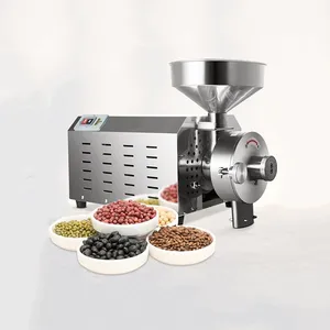 MO-Qdmdch Factory Direct Edelstahl-GW001-Kornmühle Elektromotorische Mehlmühle Gewürz- und Kräutermühle mit reinem Kupfermotor, anpassbare Spannung thumbnail-3