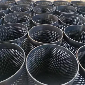 Stainless Steel Punching Mesh 0.8mm Hole 0.5mm Thickness 200 Mesh Count for Liquid Filter thumbnail-2