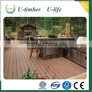 WPC Outside Top Garden Wood Bangkirai Decking thumbnail-1