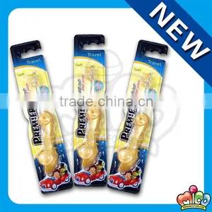 Folding Kid Travel Toothbrushes With PBT Bristle thumbnail-1